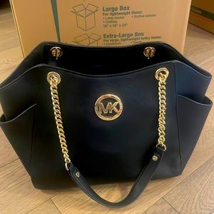 Michael Kors black handbag